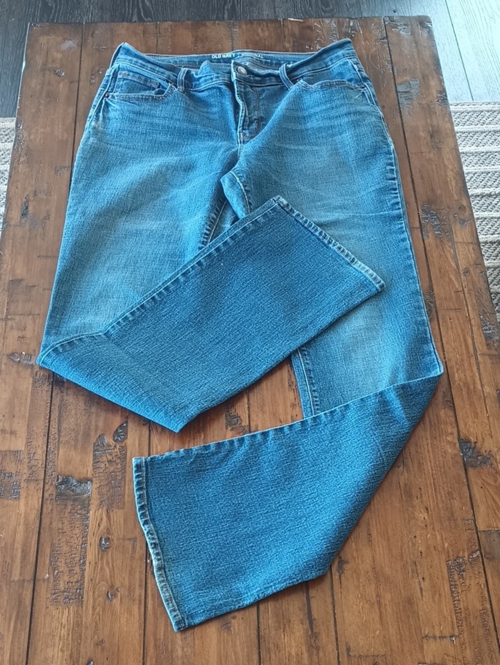 Old Navy Original Bootcut Blue Jeans